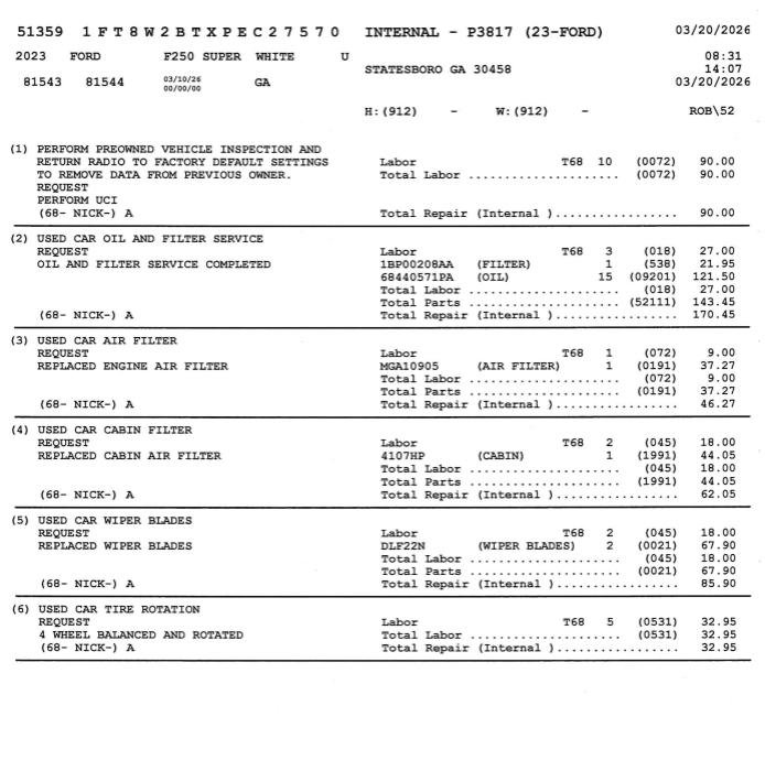 Used 2023 Ford F250 Lariat w/ FX4 Off-Road Package image 20