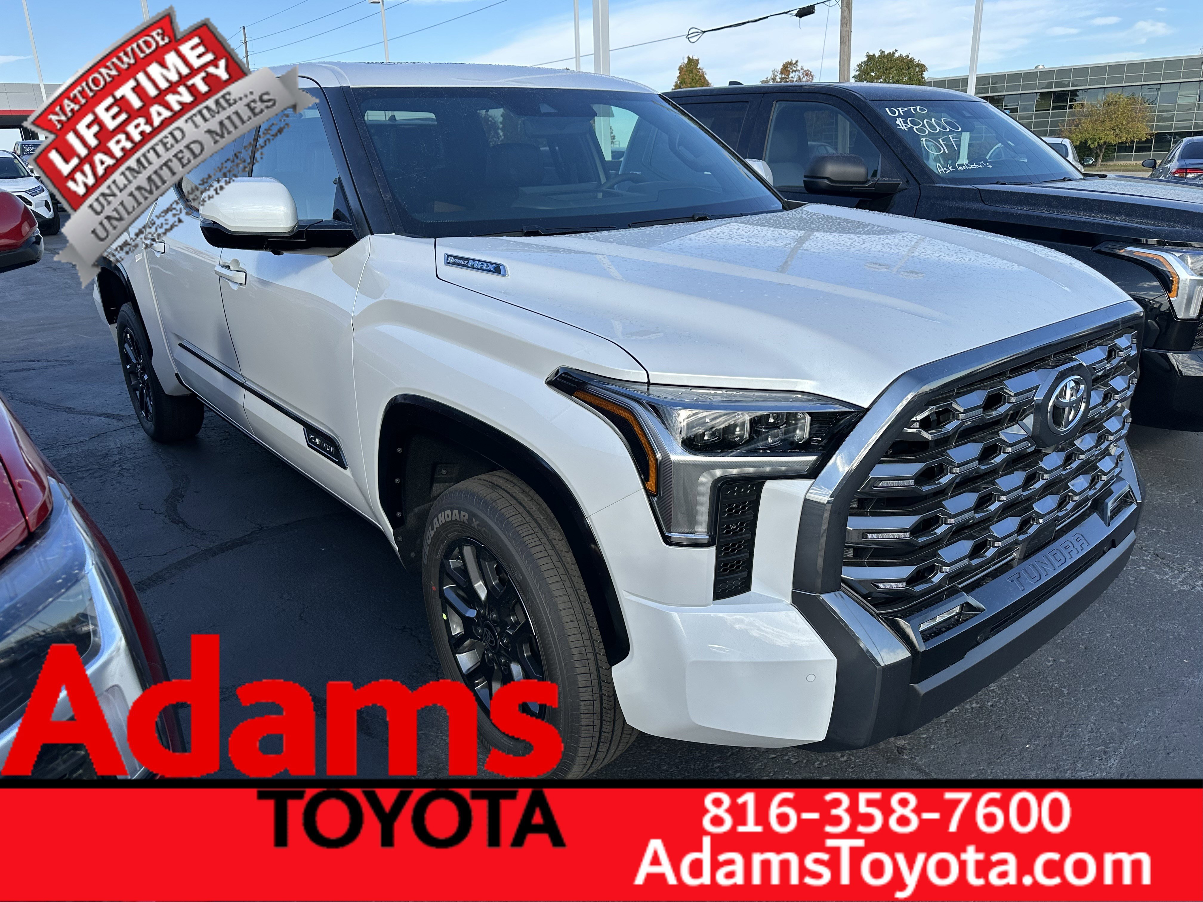 New 2026 Toyota Tundra Platinum image 1