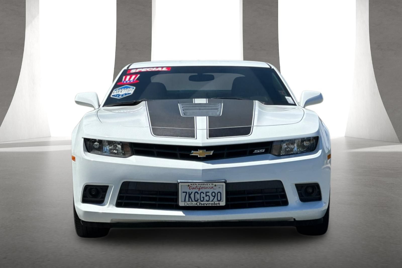 Used 2015 Chevrolet Camaro SS w/ Black Rally Stripe Package RWD image 6