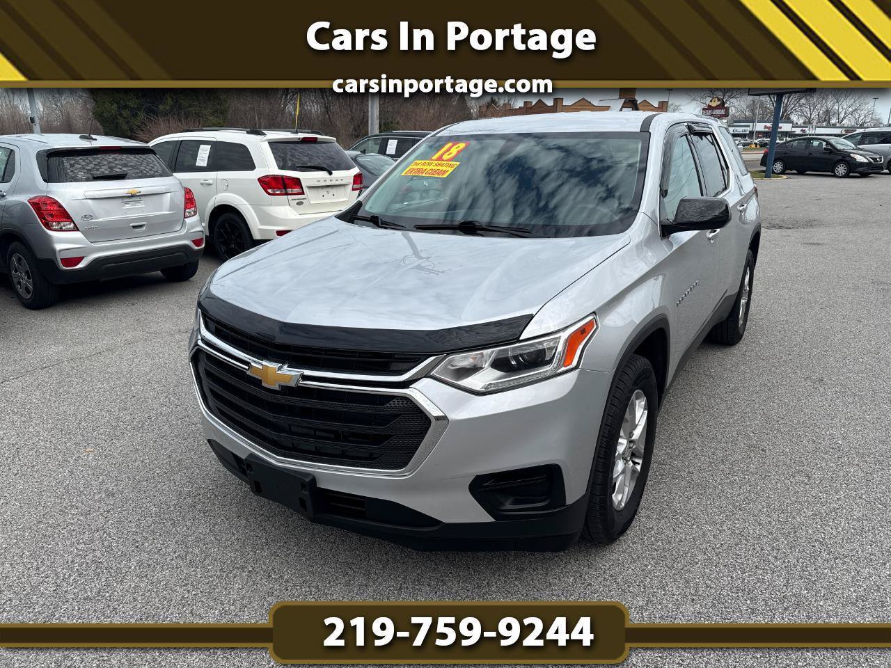 Used 2018 Chevrolet Traverse LS w/ LPO, Floor Liner Package FWD image 1