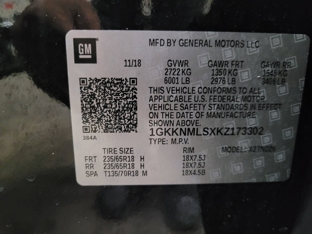 Used 2019 GMC Acadia SLT w/ LPO, Cargo Package FWD image 33