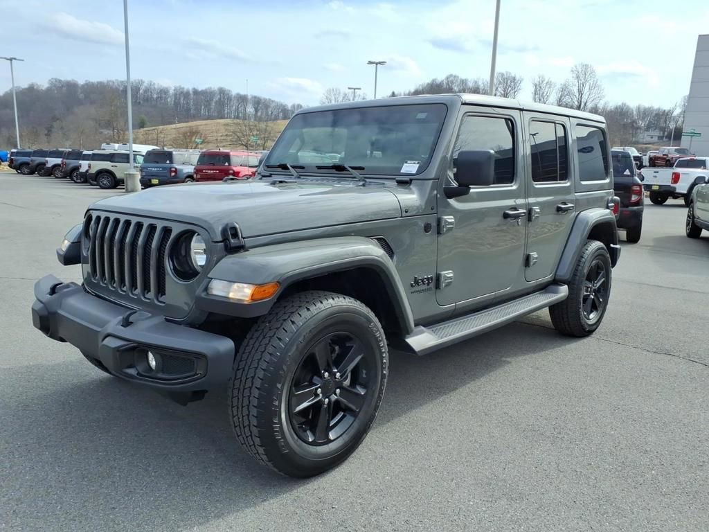 Used 2021 Jeep Wrangler Unlimited Sahara video 2