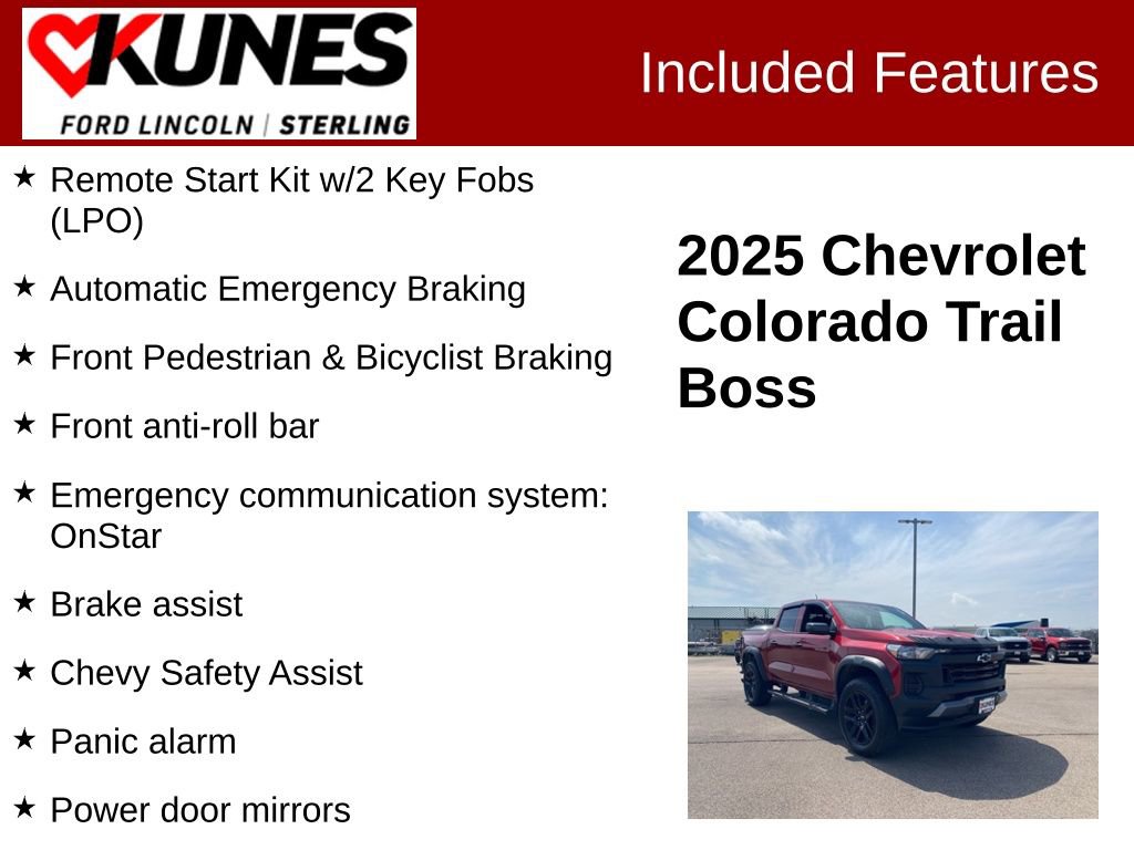 Used 2025 Chevrolet Colorado Trail Boss image 3