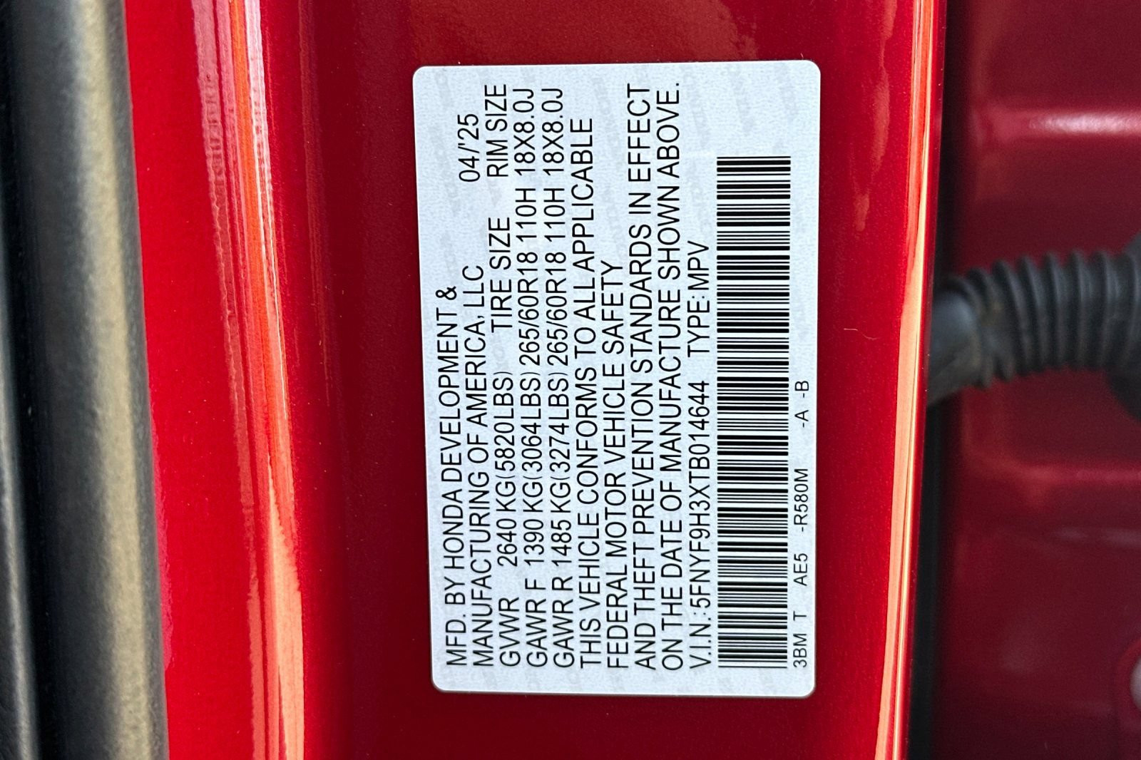 Certified 2026 Honda Passport RTL image 35