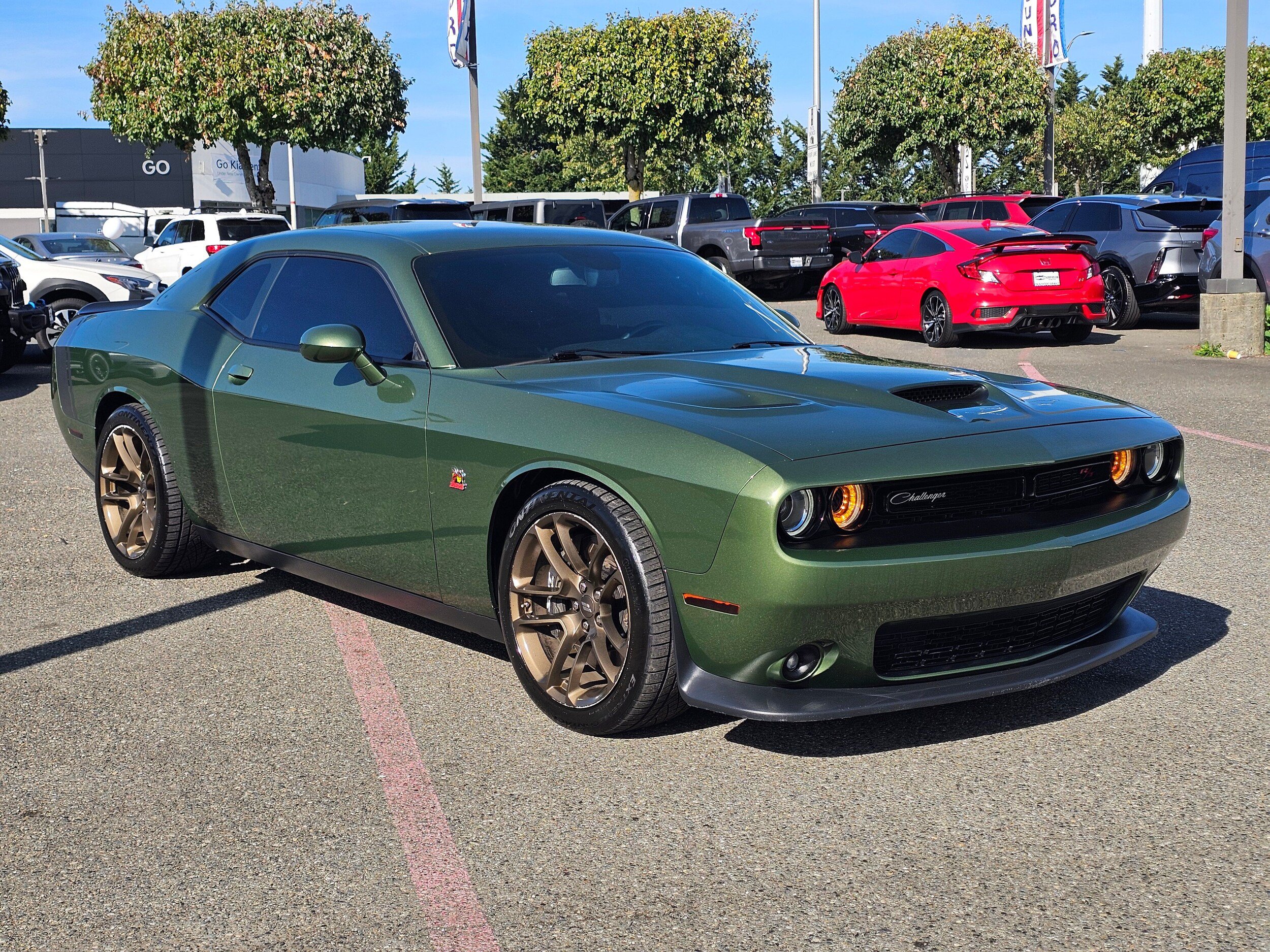 Used 2021 Dodge Challenger R/T Scat Pack w/ Dynamics Package RWD image 3