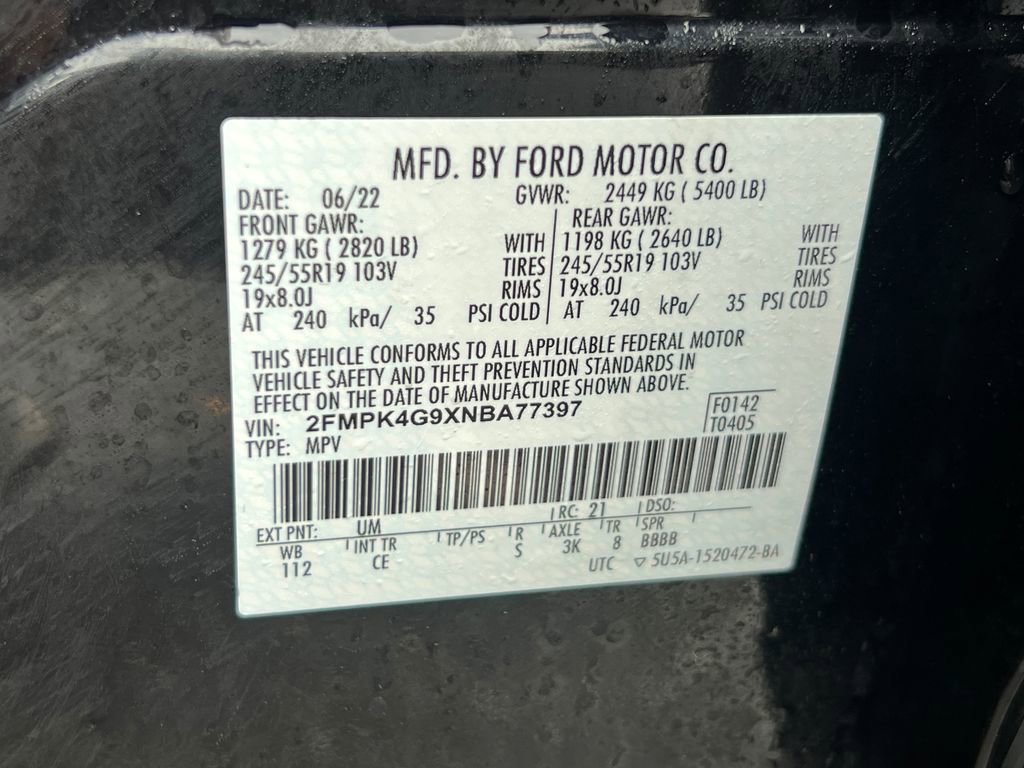 Used 2022 Ford Edge SE w/ Black Appearance Package image 31