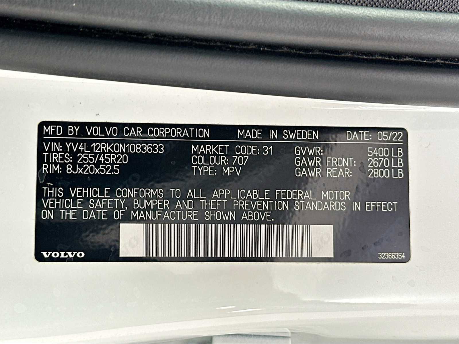 Used 2022 Volvo XC60 B5 Momentum w/ Advanced Package image 30