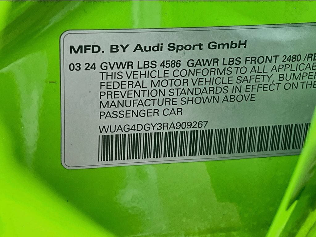 Used 2024 Audi RS 3 AWD/4WD image 29