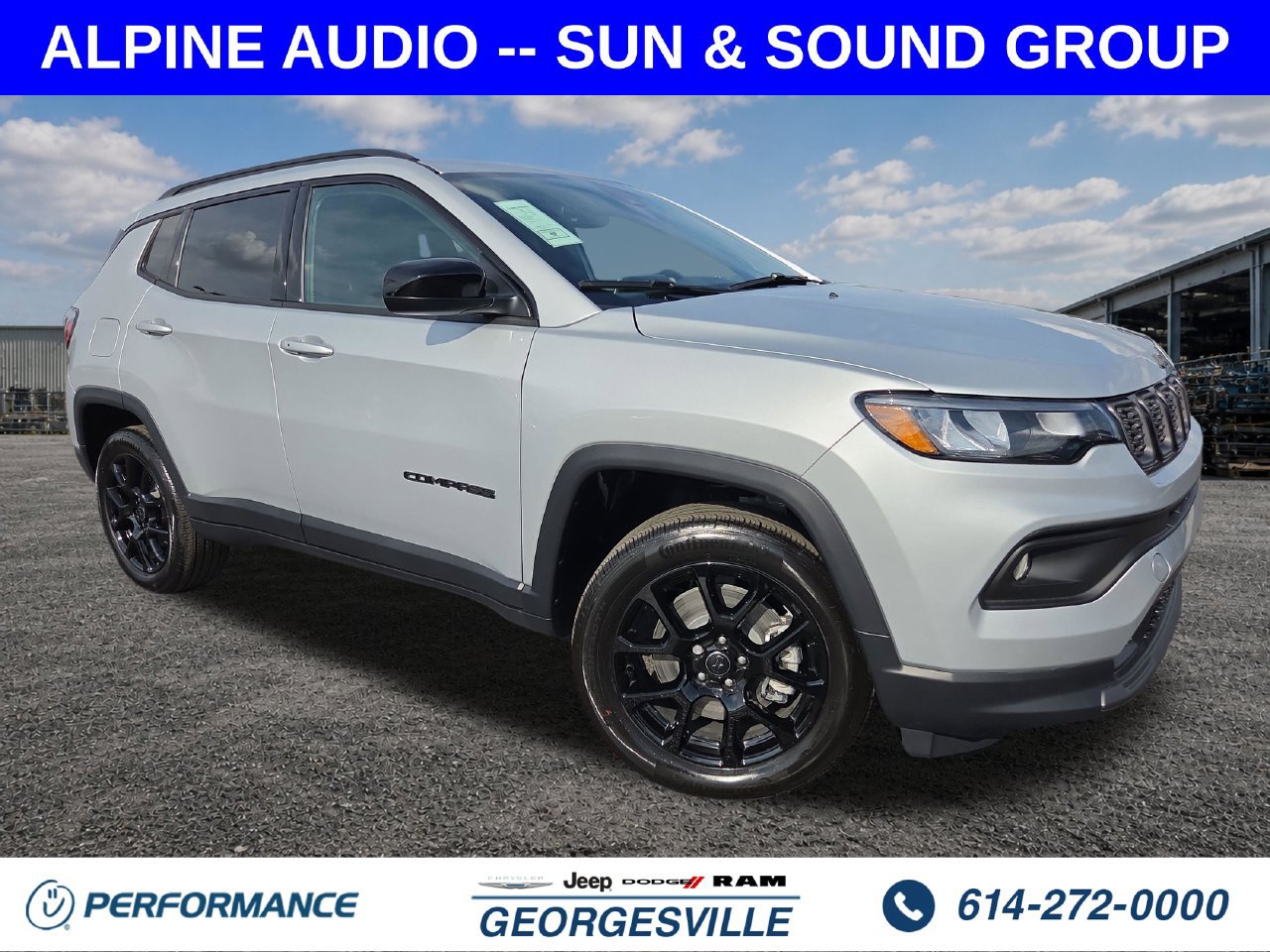 New 2026 Jeep Compass Latitude w/ Sun and Sound Group