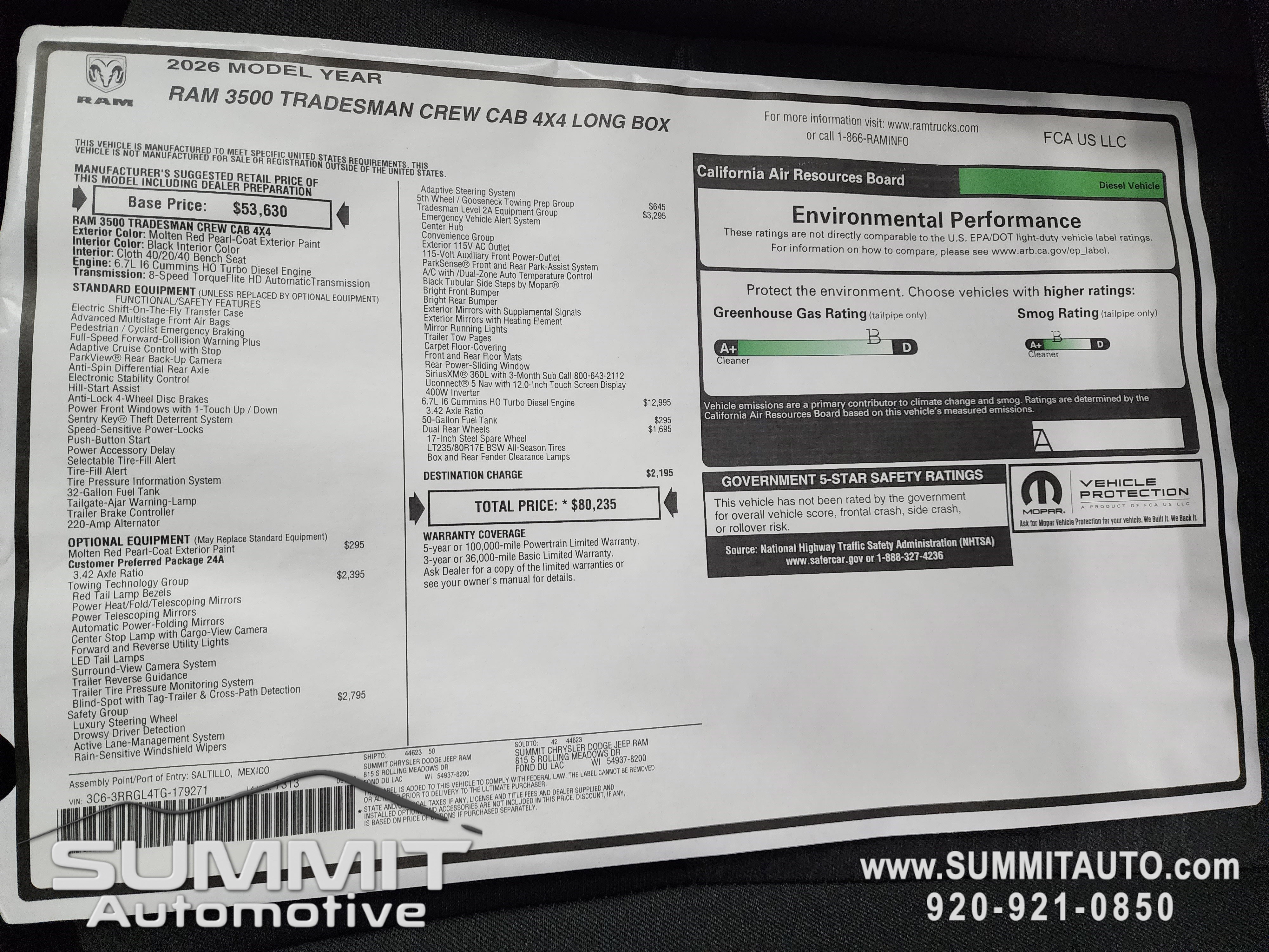 New 2026 RAM 3500 Tradesman image 42