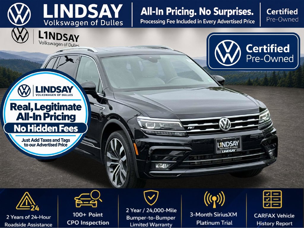 Used 2020 Volkswagen Tiguan SEL Premium R-Line