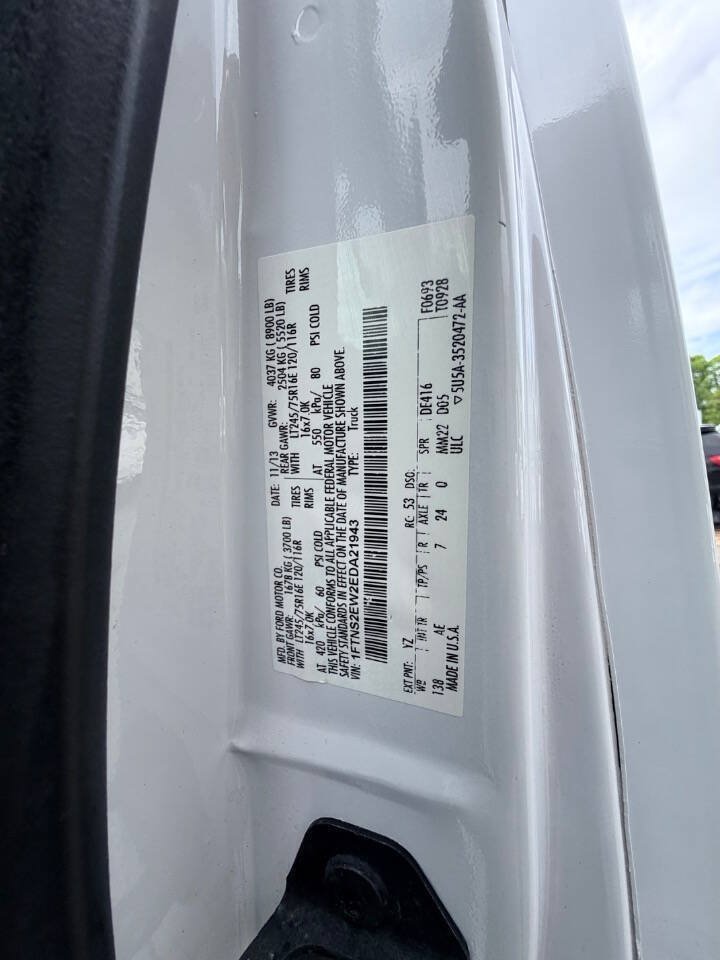 Used 2014 Ford E-250 and Econoline 250 Extended w/ Power Group RWD image 13