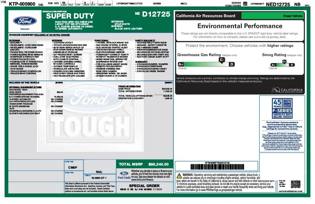 Used 2022 Ford F350 Lariat AWD/4WD image 26