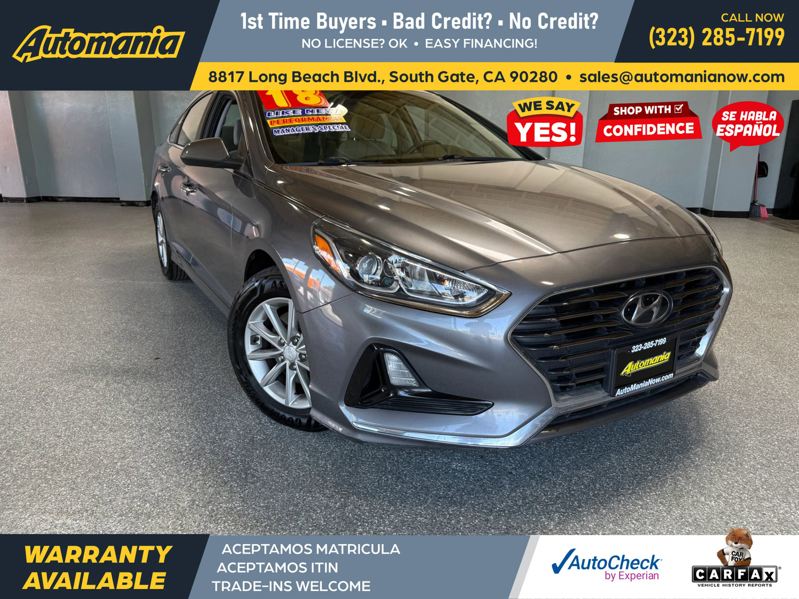 Used 2018 Hyundai Sonata ECO