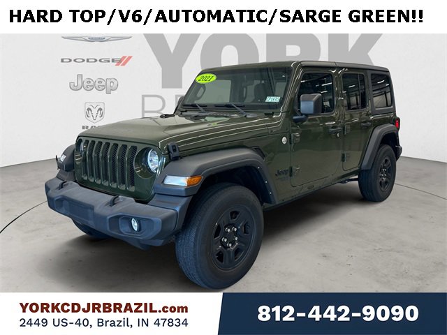 Used 2021 Jeep Wrangler Unlimited Sport