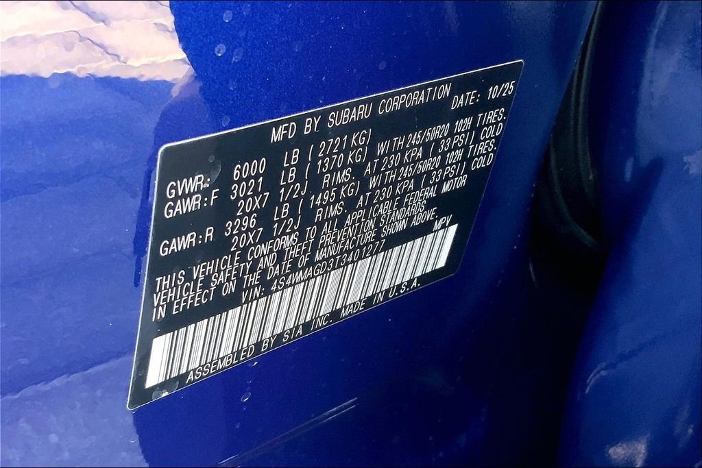 Used 2026 Subaru Ascent Limited image 8