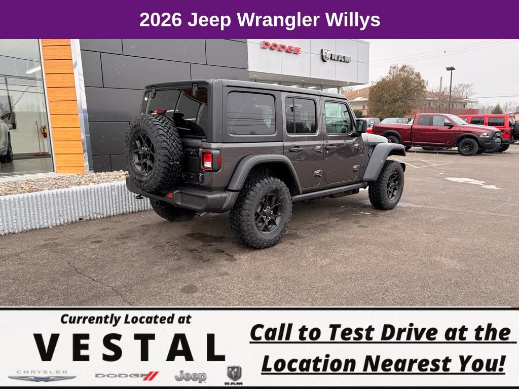 New 2026 Jeep Wrangler Unlimited Sport AWD/4WD image 5
