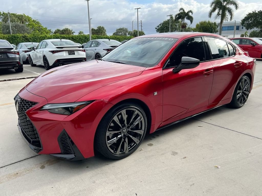 Certified 2025 Lexus IS 350 F Sport RWD image 3