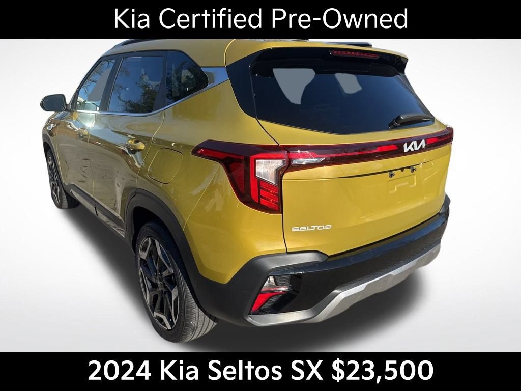 Certified 2024 Kia Seltos SX w/ SX Sunroof Package image 6