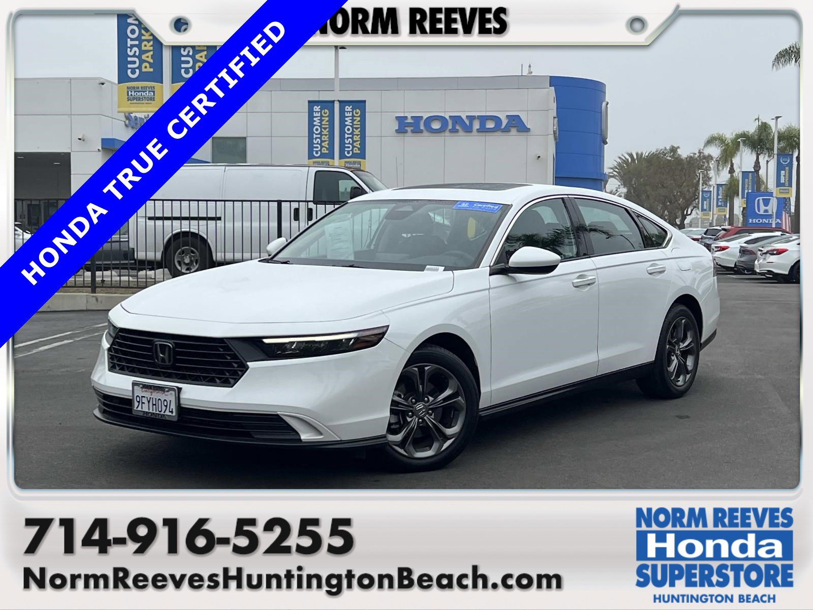 Certified 2023 Honda Accord EX