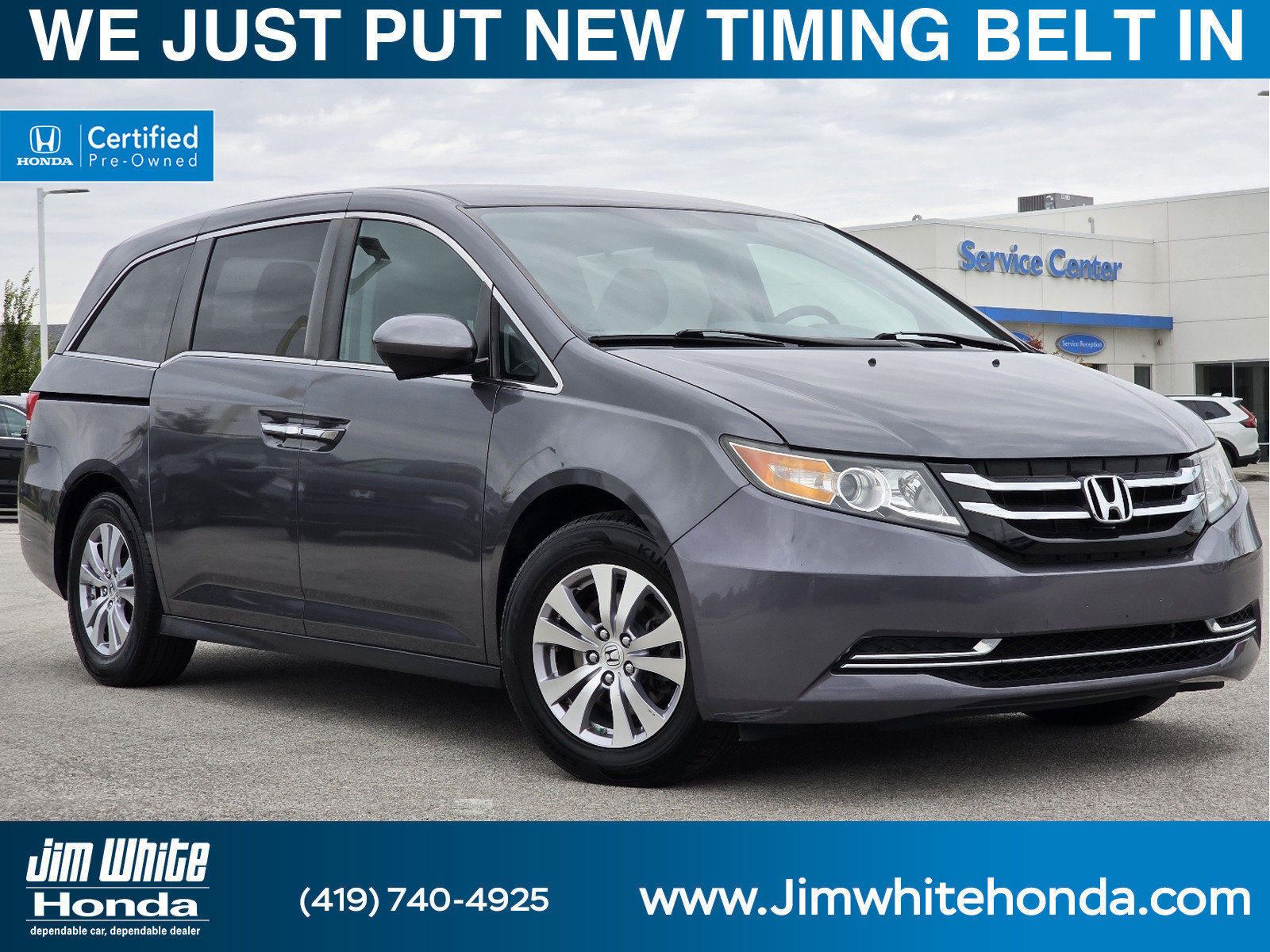 Used 2016 Honda Odyssey SE