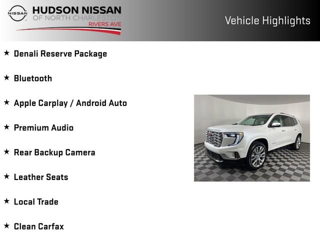 Used 2025 GMC Acadia Denali w/ Super Cruise Package image 10