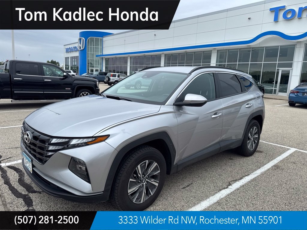 Used 2023 Hyundai Tucson Blue AWD/4WD image 1