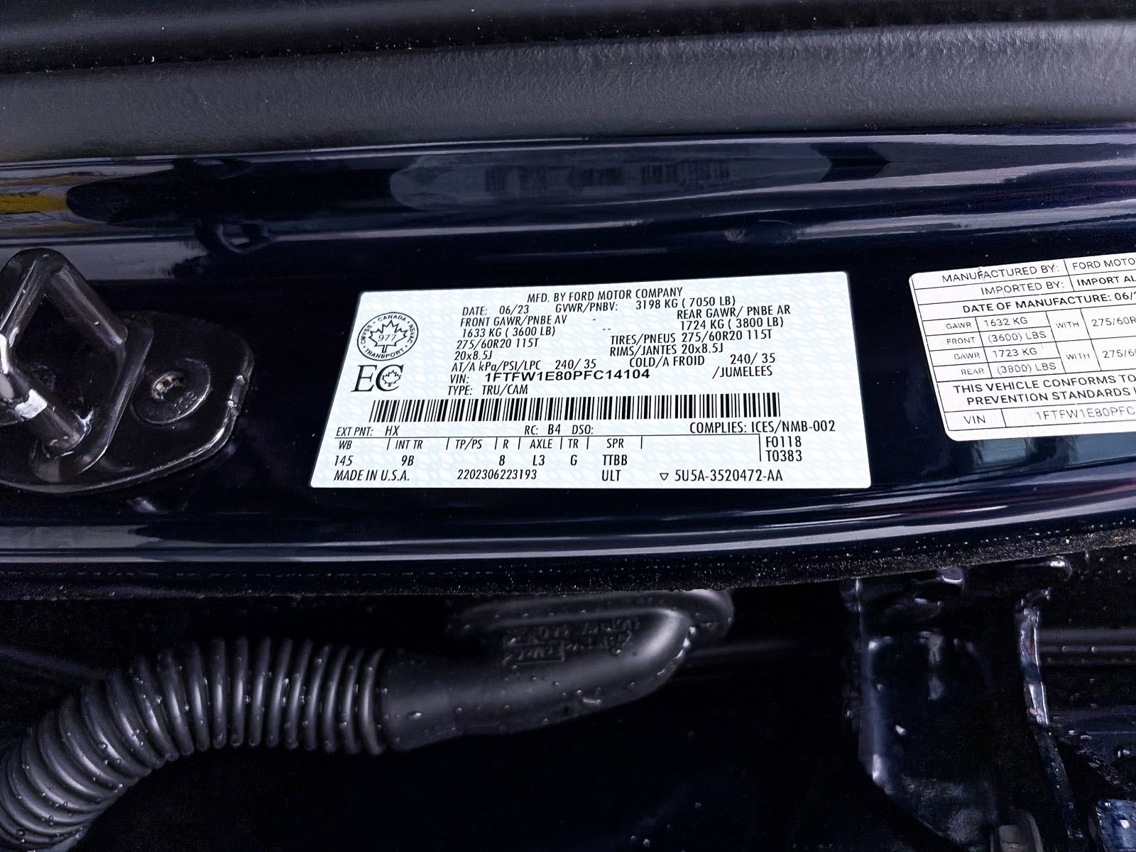 Used 2023 Ford F150 Platinum AWD/4WD image 44