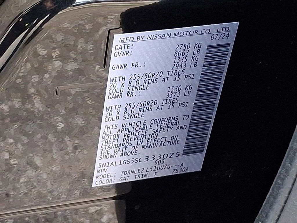 Used 2025 INFINITI QX60 Sensory w/ Vision Package image 30