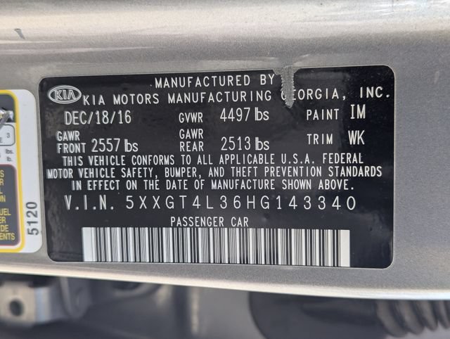 Used 2017 Kia Optima LX FWD image 34