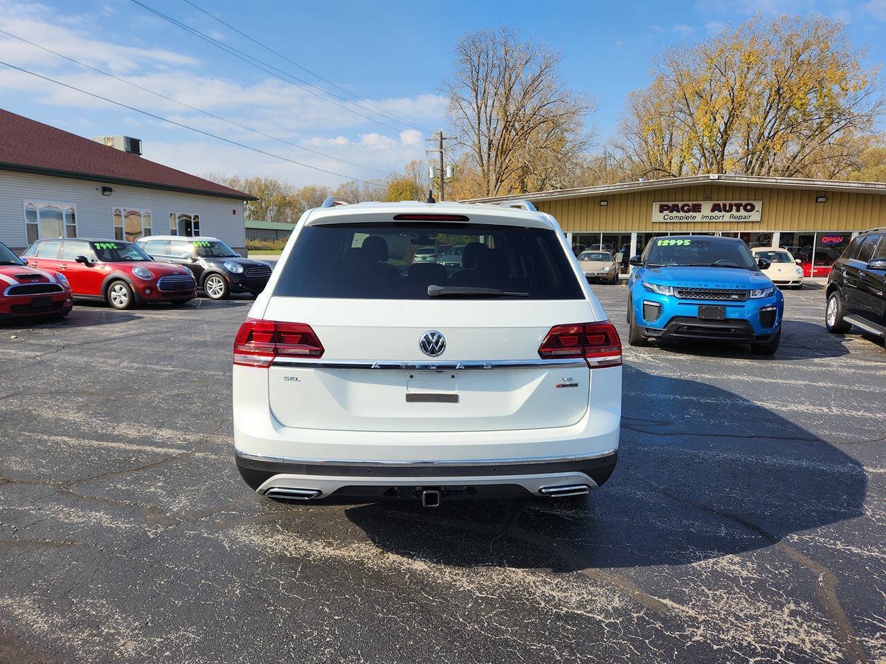 Used 2018 Volkswagen Atlas SEL AWD/4WD image 4