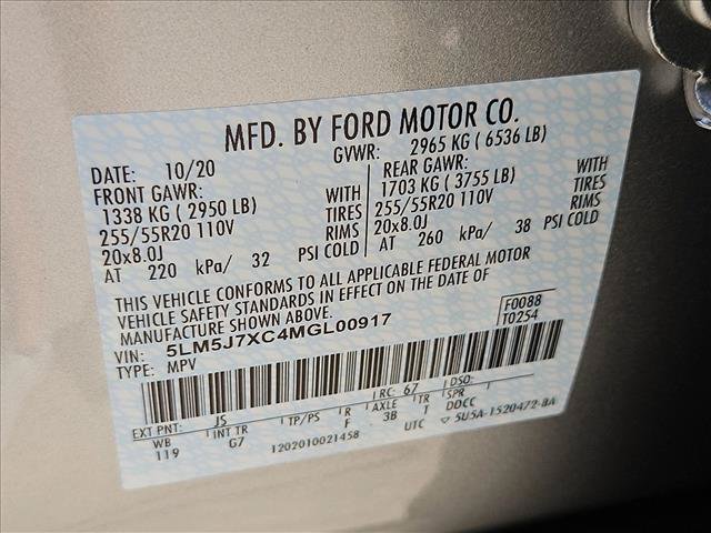Used 2021 Lincoln Aviator Reserve w/ Equipment Group 201A AWD/4WD image 27