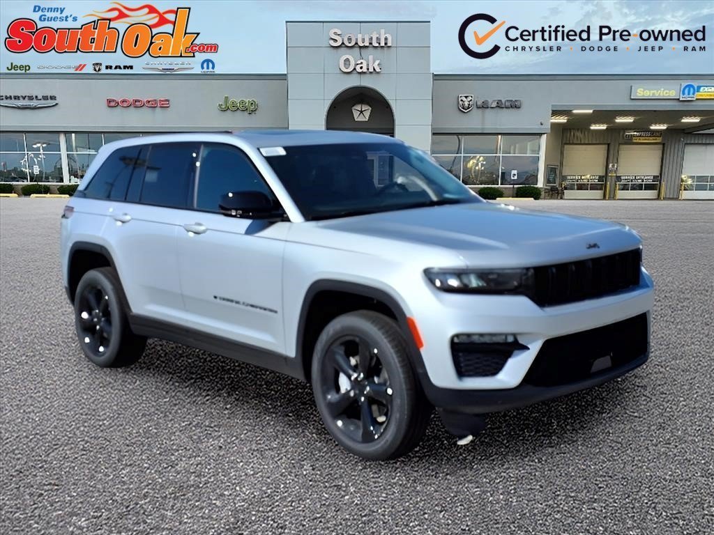 Certified 2025 Jeep Grand Cherokee Limited w/ Black Appearance Package