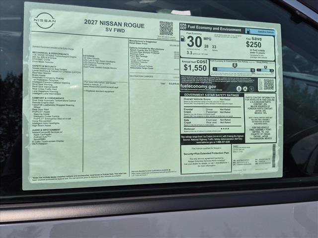 New 2027 Nissan Rogue SV FWD image 16