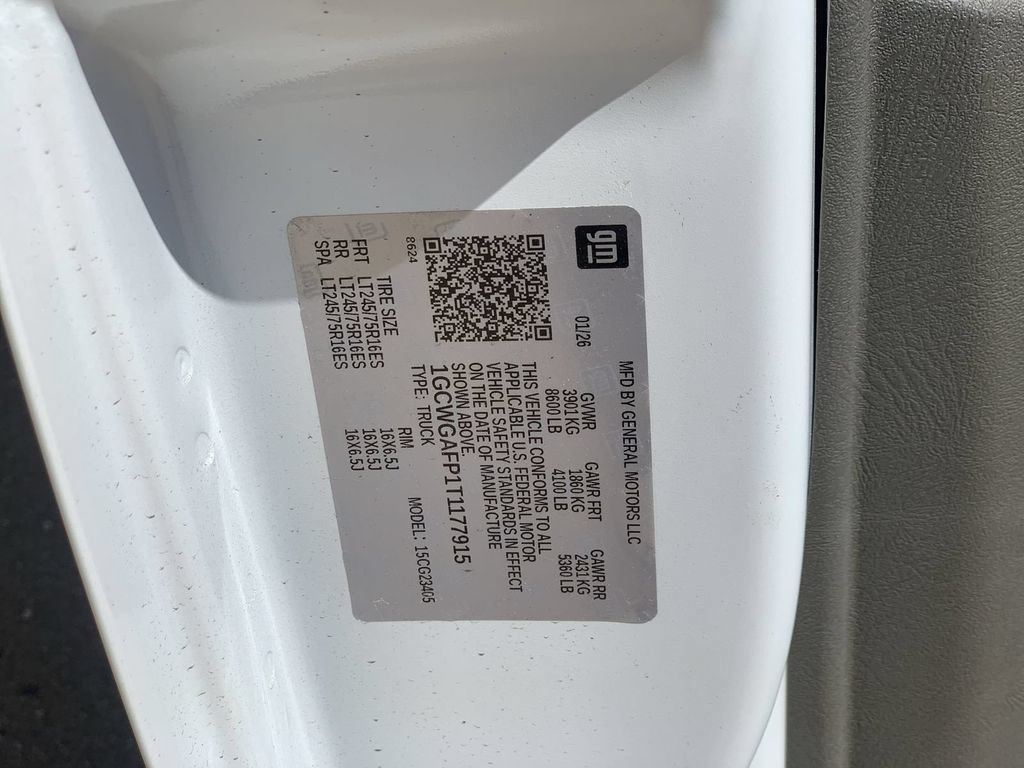 New 2026 Chevrolet Express 2500 w/ Driver Convenience Package RWD image 32