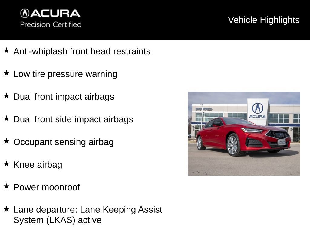 Certified 2021 Acura TLX Technology Package image 13
