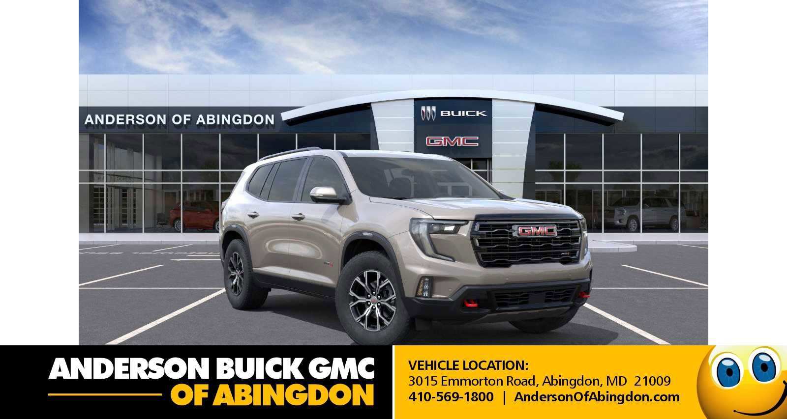 New 2026 GMC Acadia AT4 image 1