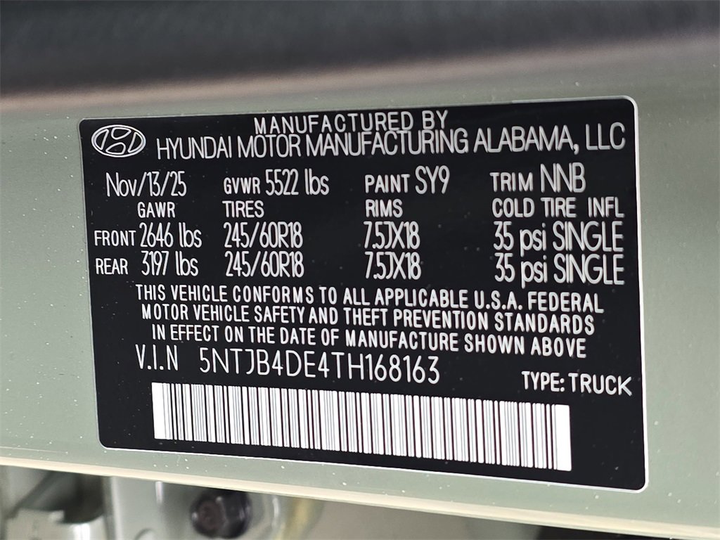 New 2026 Hyundai Santa Cruz SEL image 32