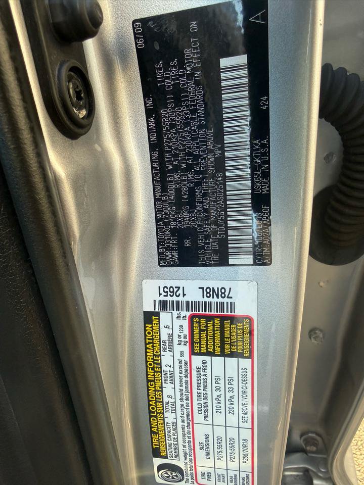 Used 2010 Toyota Sequoia Limited AWD/4WD image 15