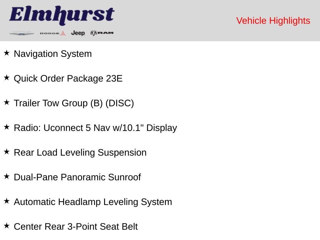 Used 2023 Jeep Grand Cherokee L Limited w/ Trailer Tow Group (B) AWD/4WD image 9