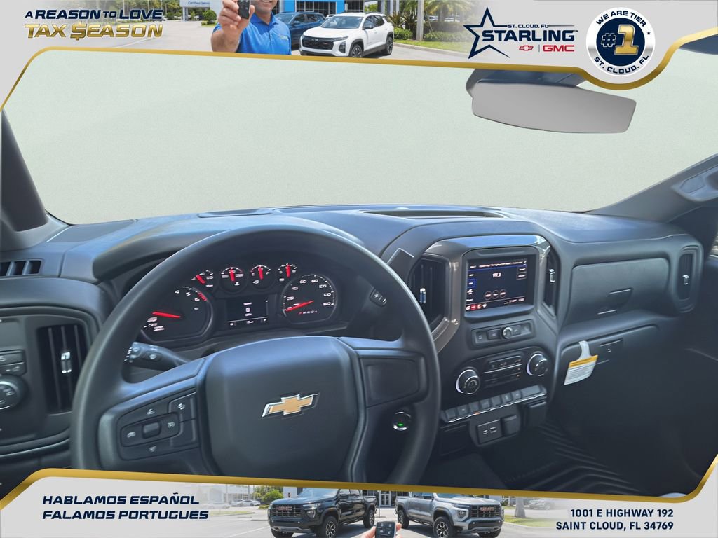 New 2026 Chevrolet Silverado 1500 Custom w/ Turbomax Blackout Package image 13