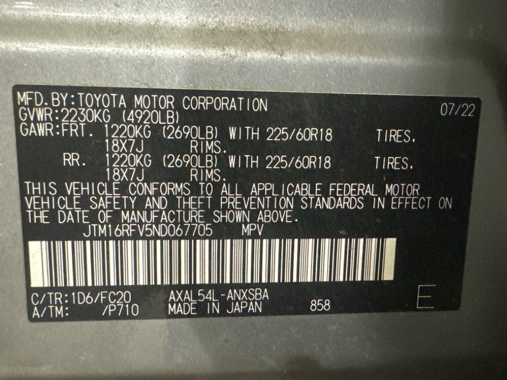 Used 2022 Toyota RAV4 SE AWD/4WD image 50