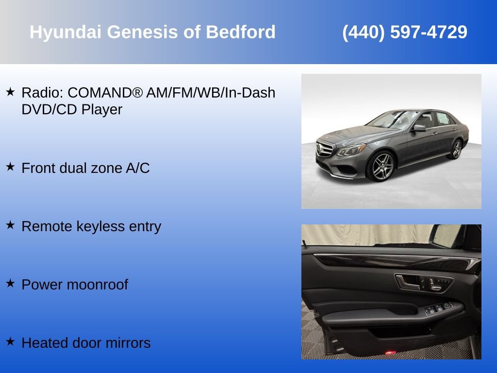 Used 2016 Mercedes-Benz E 350 4MATIC Sedan image 7