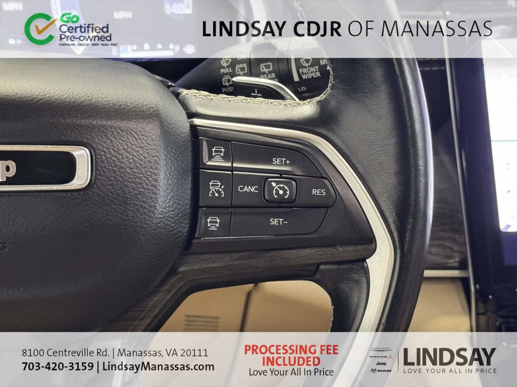 Certified 2021 Jeep Grand Cherokee L Limited AWD/4WD image 31