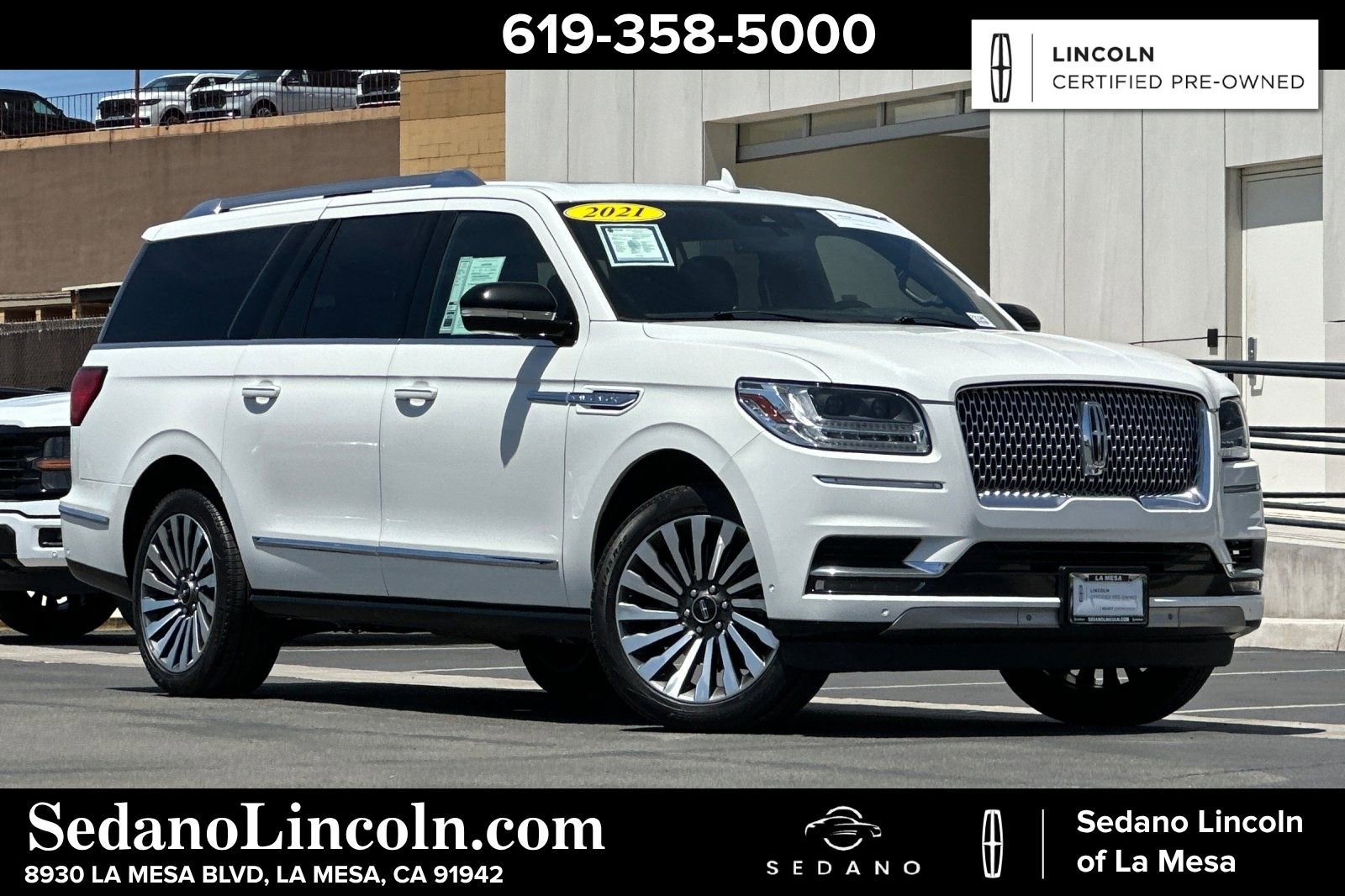 Certified 2021 Lincoln Navigator L Reserve AWD/4WD image 1