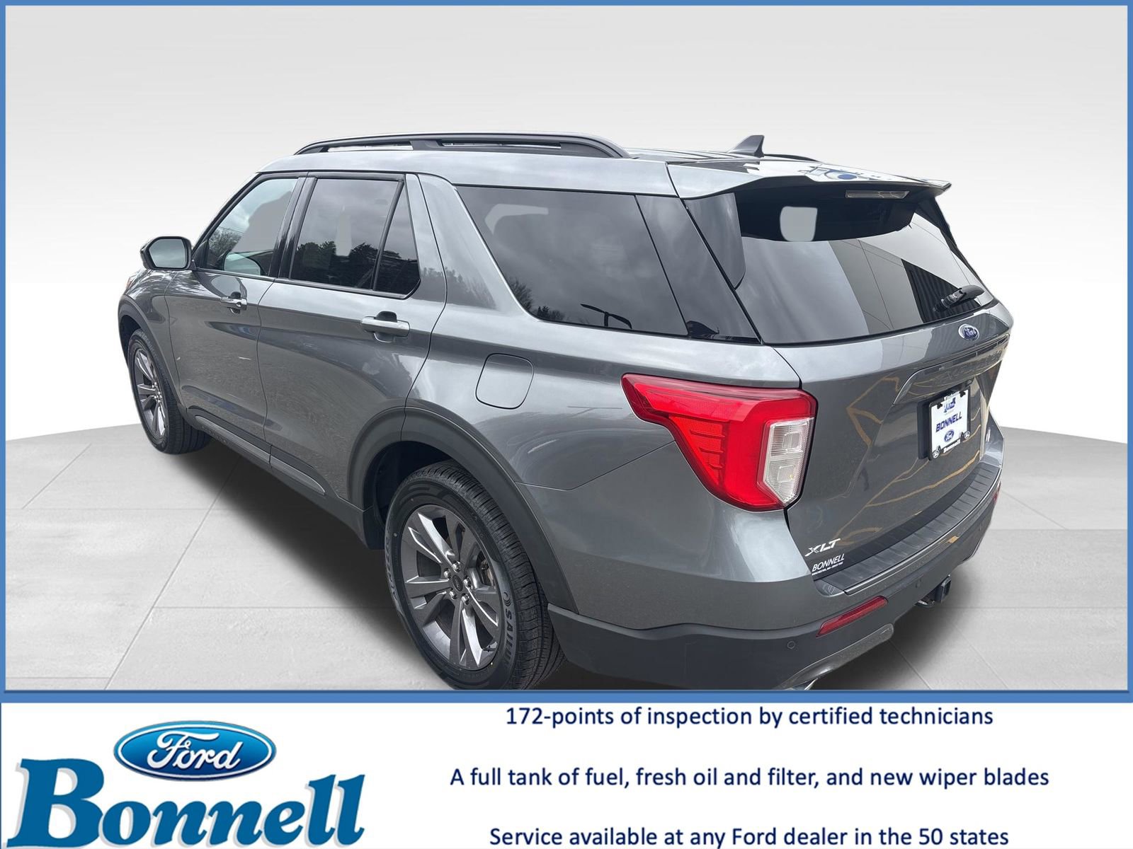 Certified 2023 Ford Explorer XLT w/ Equipment Group 202A image 3