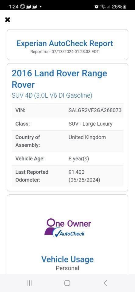 Used 2016 Land Rover Range Rover AWD/4WD image 87