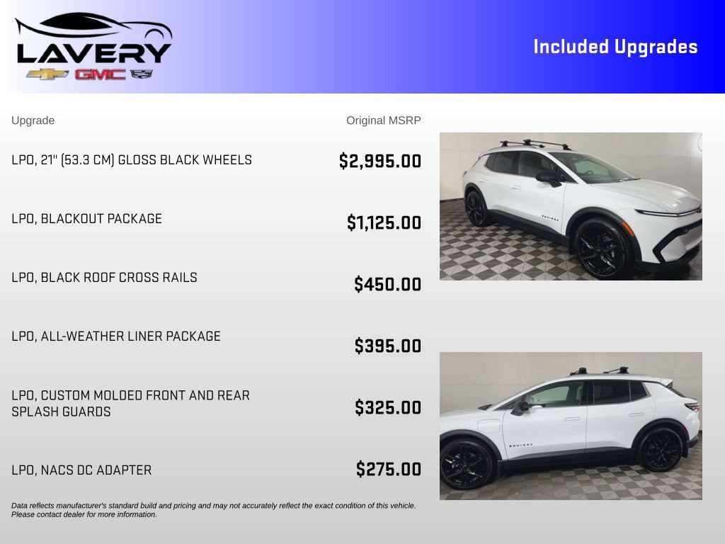 Used 2026 Chevrolet Equinox EV LT w/ LPO, Blackout Package FWD image 7