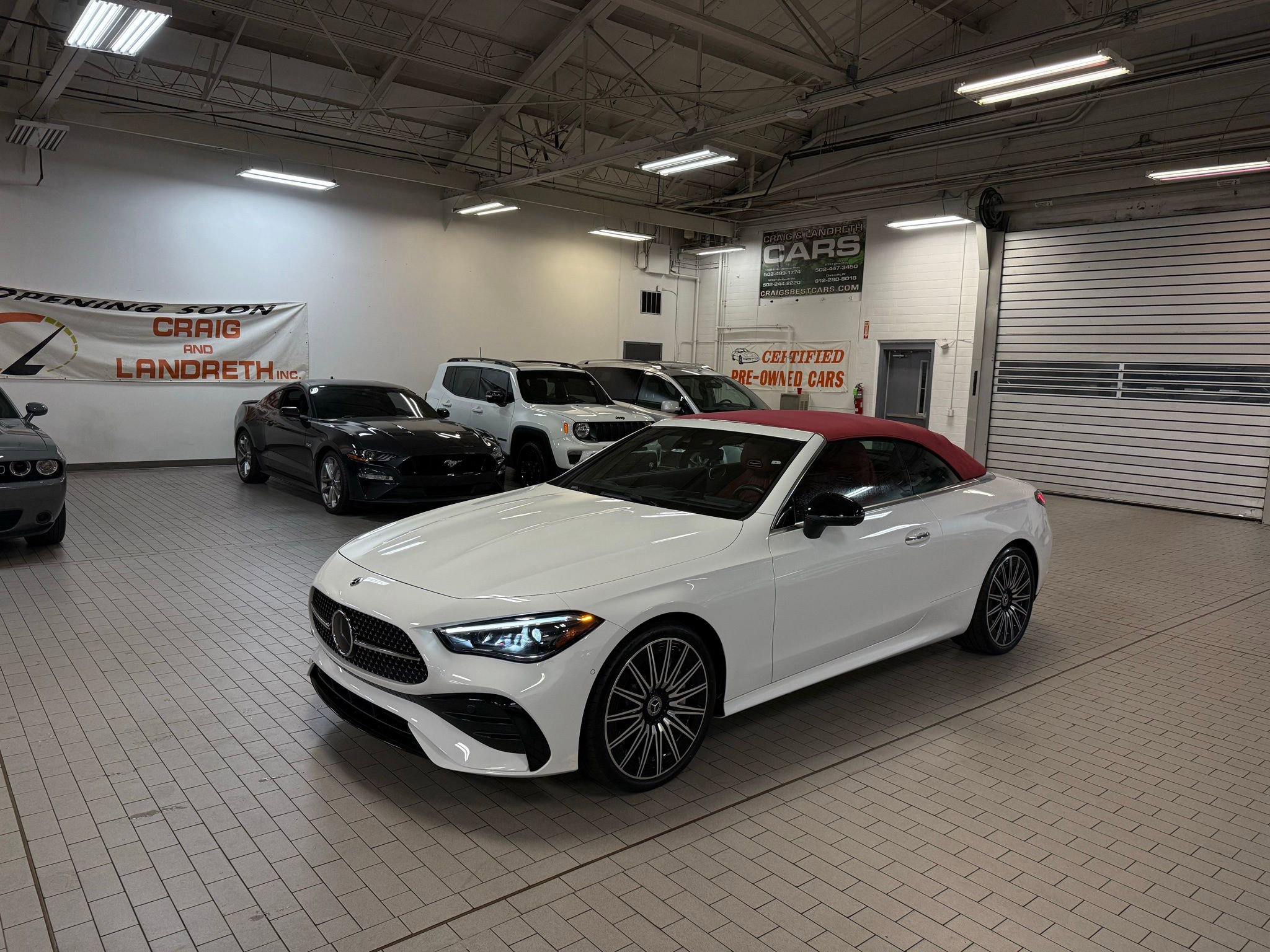 Used 2024 Mercedes-Benz CLE 450 4MATIC Cabriolet image 55