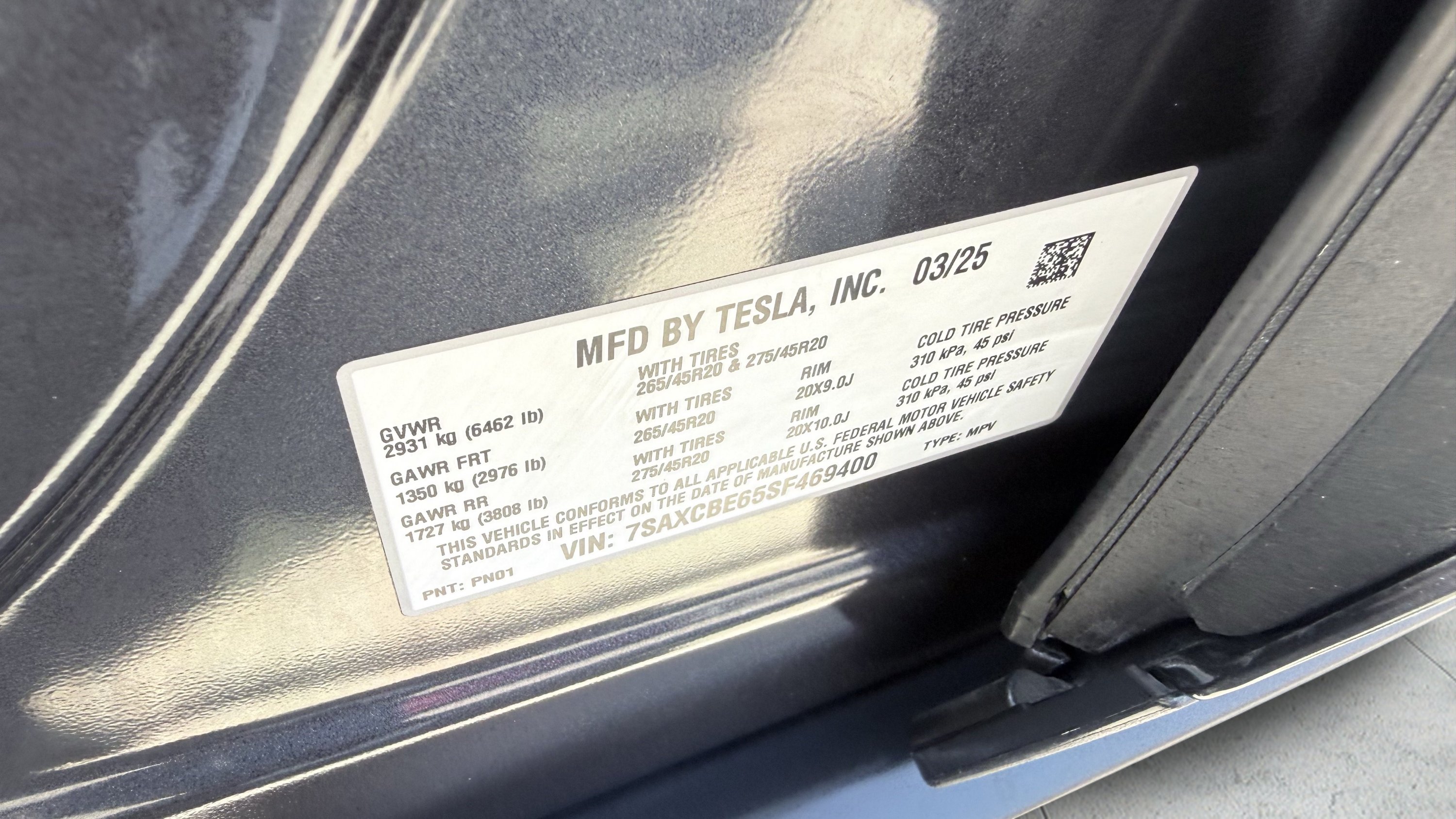 Used 2025 Tesla Model X Plaid AWD/4WD image 37